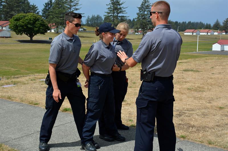 Salem Police cadets participate in training