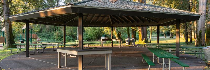 Minto-Brown Island Park shelter