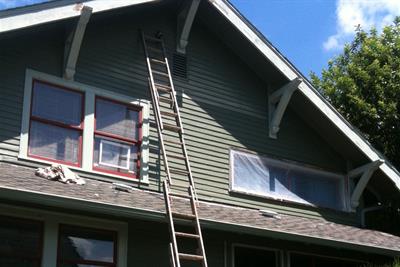 House Remodel with Ladder