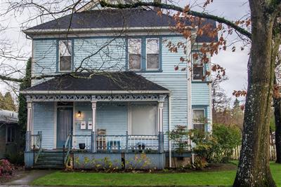 Two Story Blue Historic Home Southeast Salem