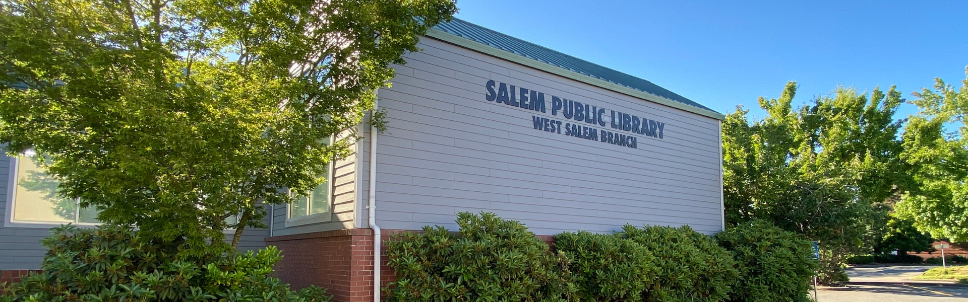 Exterior shot of the West Salem Branch