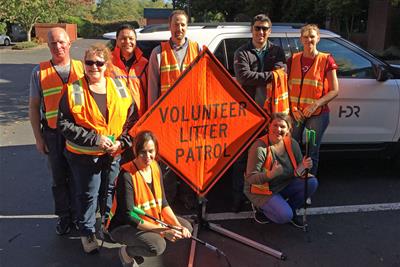 volunteer litter patrol group