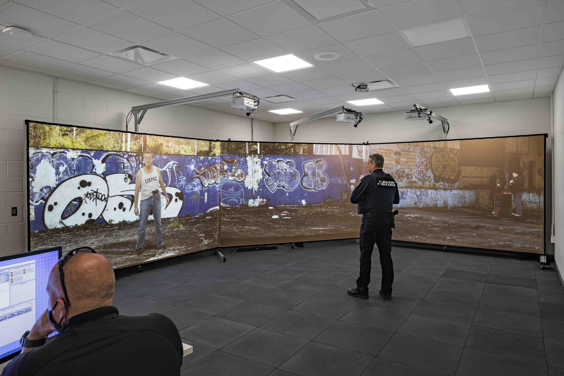 Salem Police Officer Virtual Reality Training