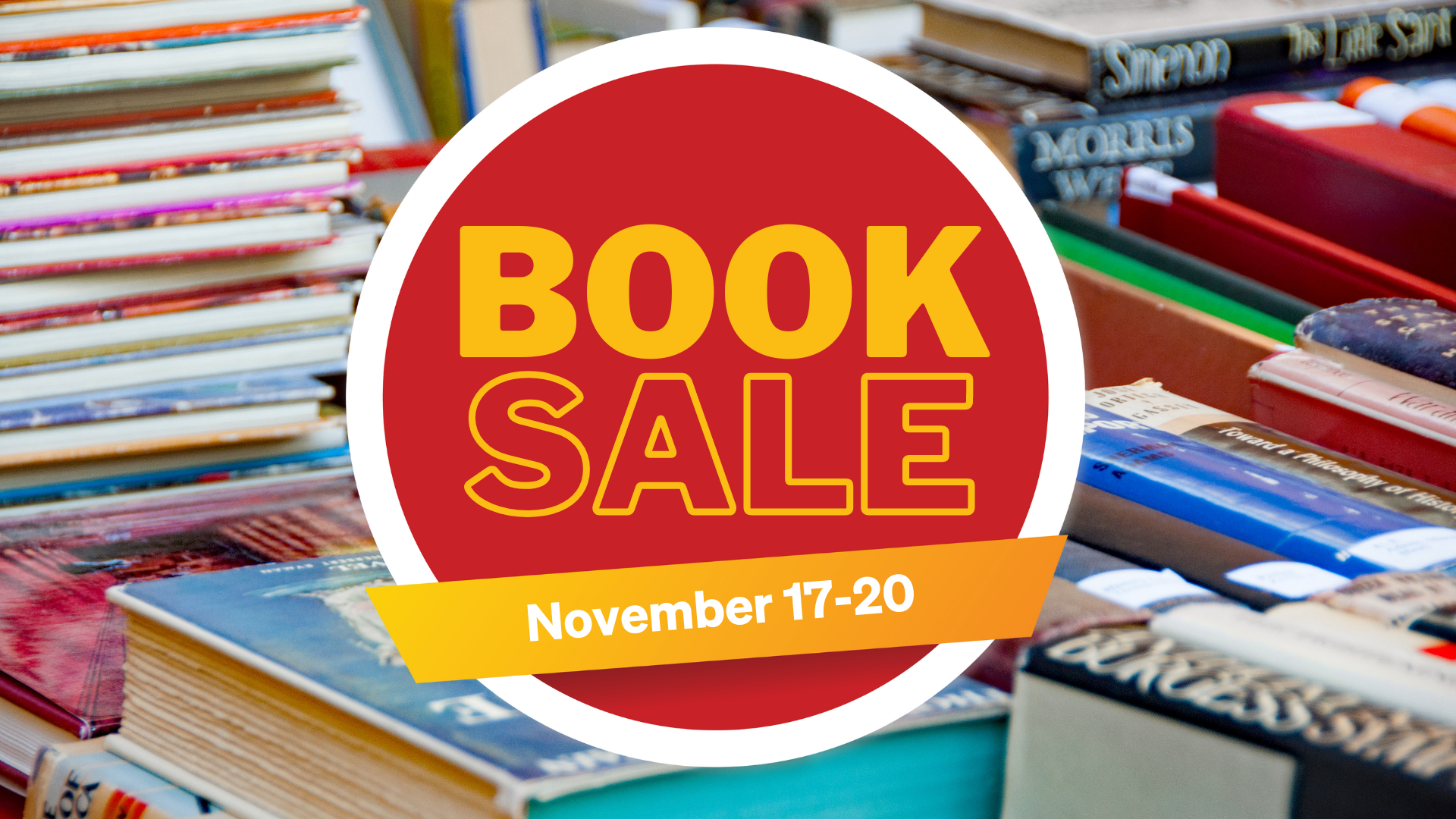 Book Sale - November 17-20
