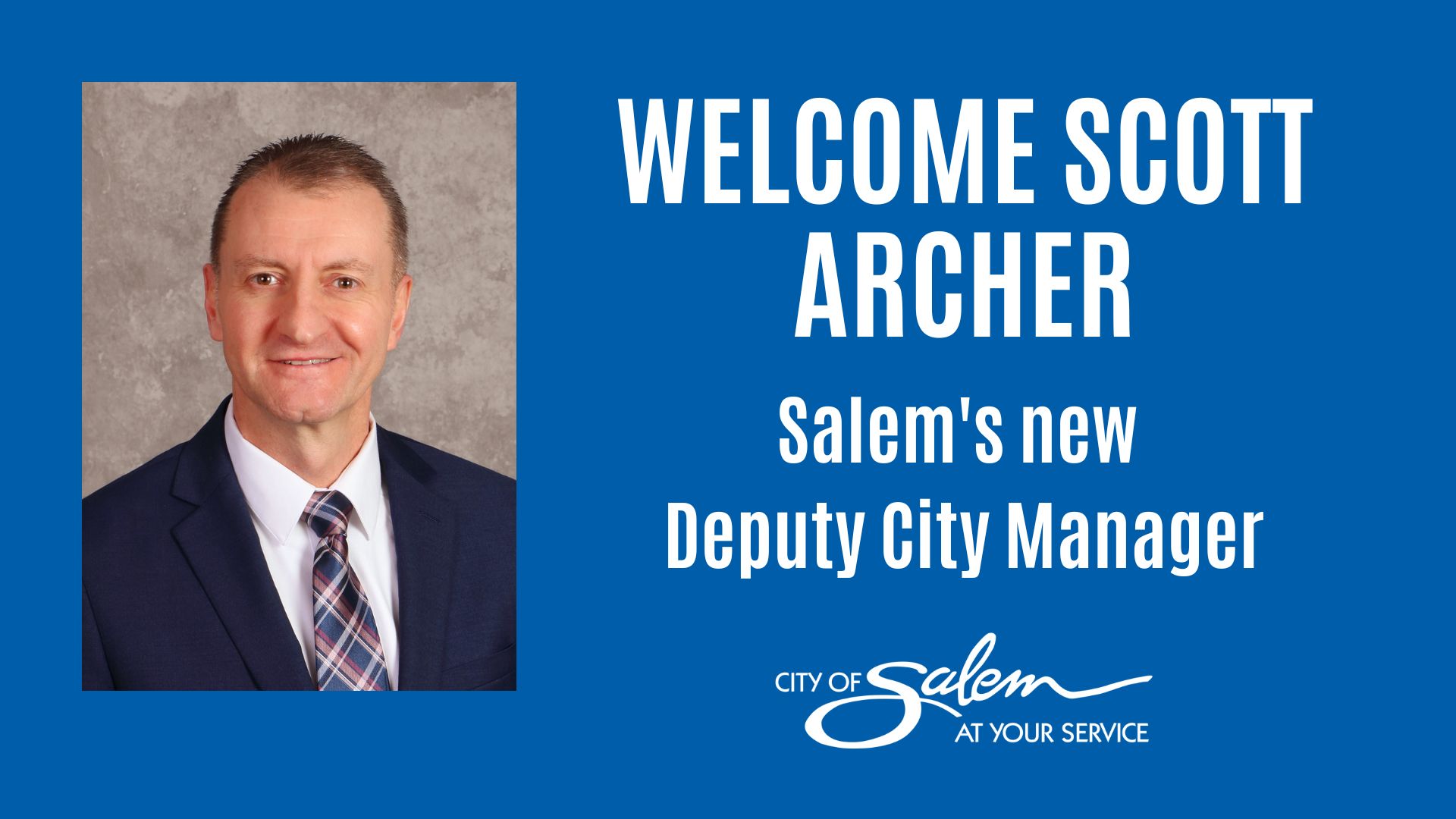 Picture of Scott Archer, Salem's Deputy City Manager