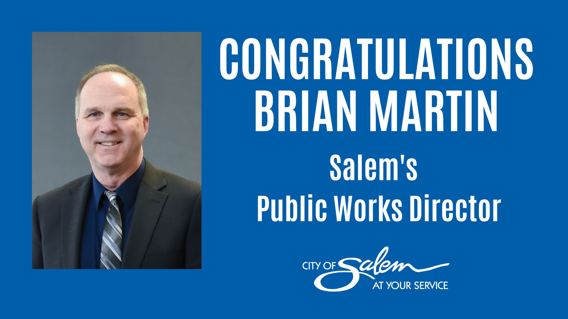 Brian Martin selected as new public works director