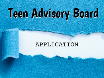 Teen Advisory Board, application, teens