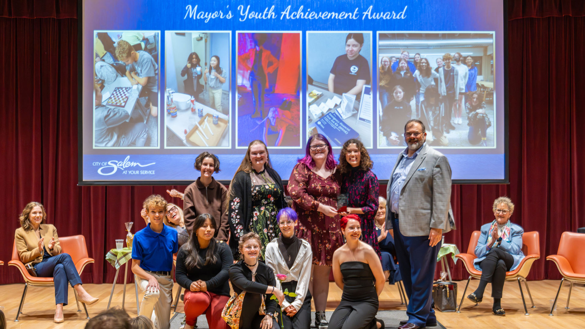 Teen Advisory Board received Mayor's Youth Merit Award