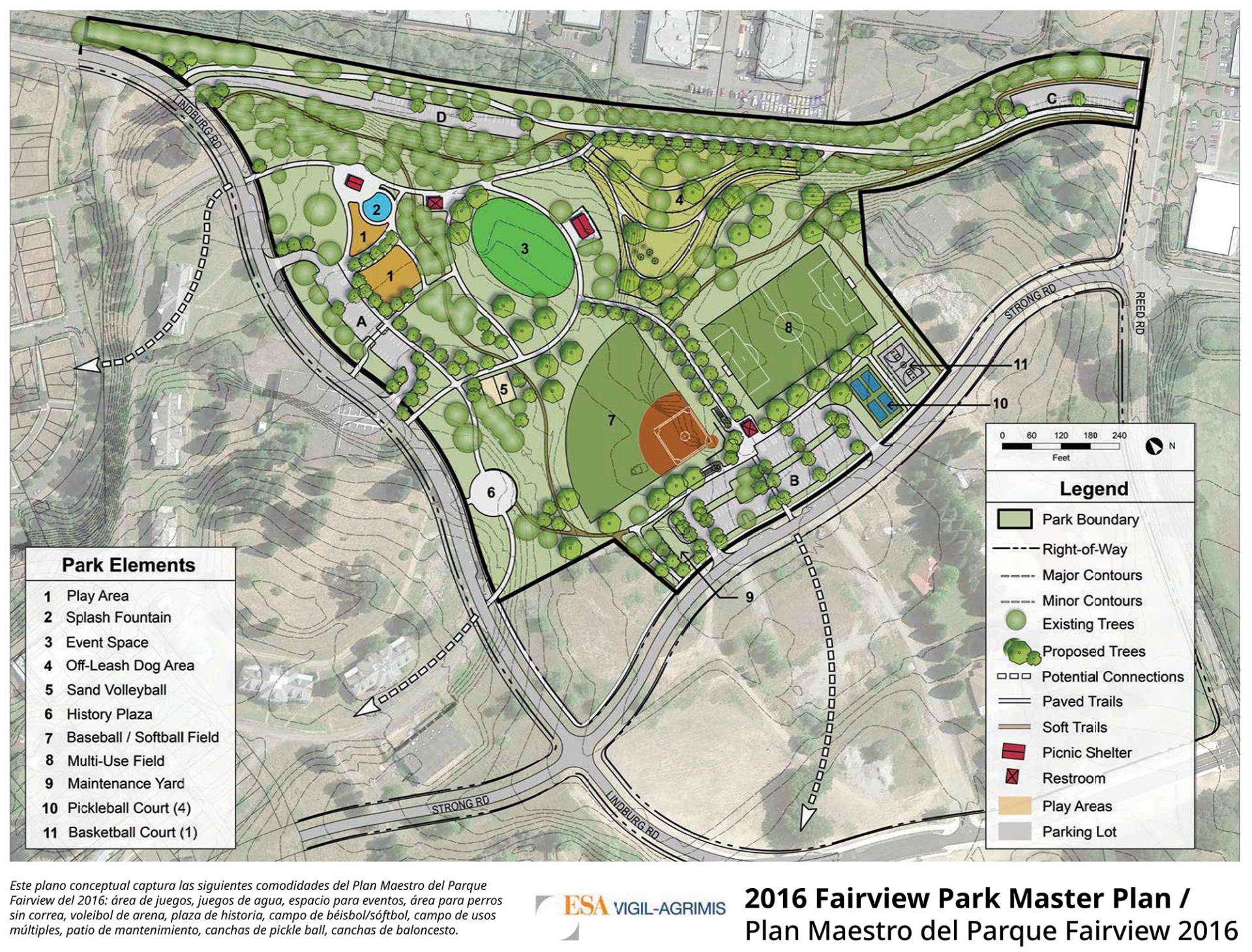 Fairview Park-Planning-Map