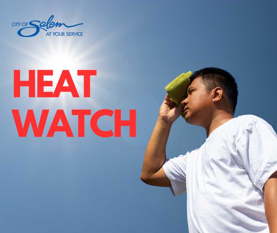 Heat Watch man under blazing sun