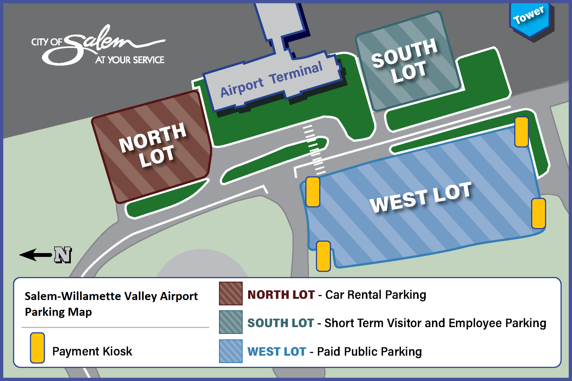 SLE Parking Map