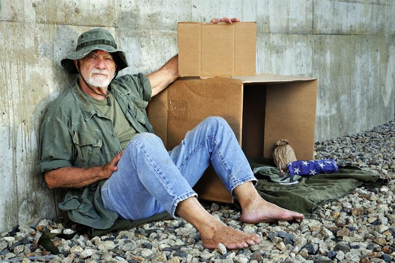 homeless veteran